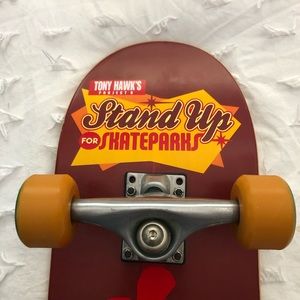 Tony Hawk autographed skateboard